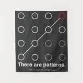 Tenture There_are_patterns (Devant)