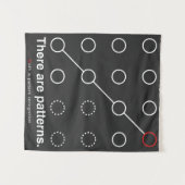 Tenture There_are_patterns (Devant (Horizontal))