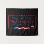 Tenture They Don't Know What They're Doing Funny Quote (Devant (Horizontal))