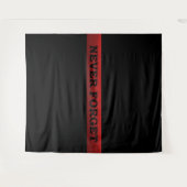 Tenture Thin Red (Devant (Horizontal))