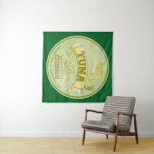 Tenture Thon peut pop art en étain poisson (En situation (horizontale))