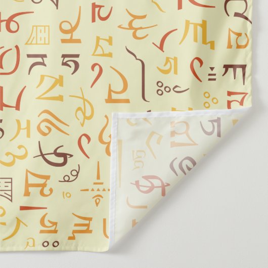 Tenture Tibétain (Détail)