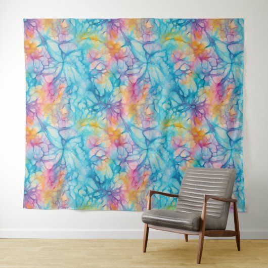 Tenture Tie-Dye (En situation (horizontale))