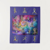 Tenture Tie Dye Irish Wolfhound (Devant)