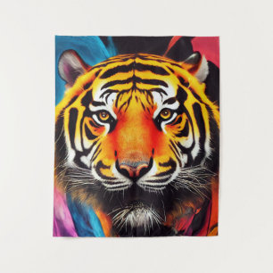 Tenture Tiger Animal Discovery Aventure Nature Planet Ea
