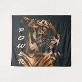 Tenture Tiger - Tiger - Tiger Motivation (Devant (Horizontal))