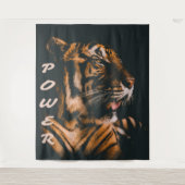 Tenture Tiger - Tiger - Tiger Motivation (Devant)