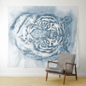 Tenture tigre (En situation (horizontale))