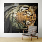 Tenture tigre (En situation (horizontale))