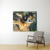 Tenture Tigre (En situation (horizontale))