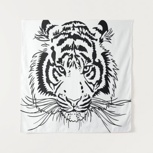 Tenture tigre (Devant)
