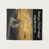 Tenture Tigre et Petit (Devant (Horizontal))