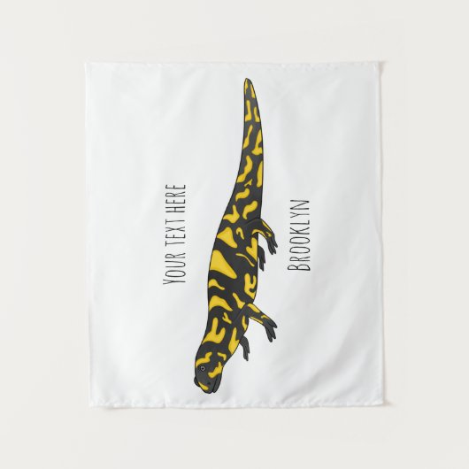 Tenture Tigre salamandre (Devant)