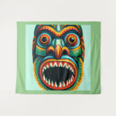 Tenture Tiki (Devant (Horizontal))