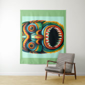 Tenture Tiki (En situation)