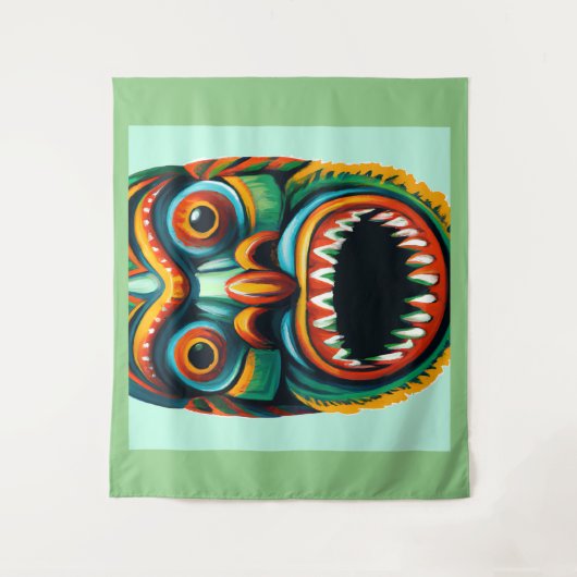 Tenture Tiki (Devant)