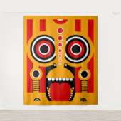 Tenture Tiki mask (Devant)