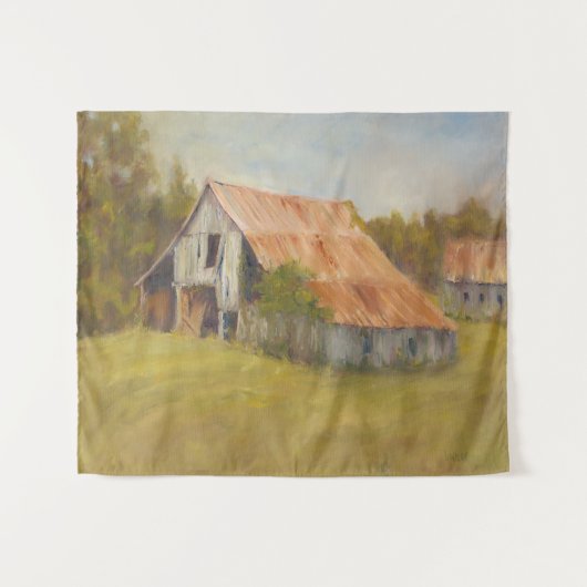 Tenture Tin Roof Grange (Devant (Horizontal))