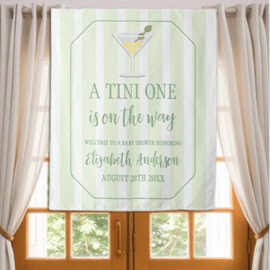 Tenture Tini One Baby Shower