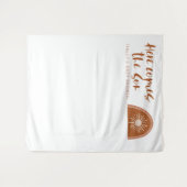 Tenture TINLEY Boho Terracotta Arc-en-ciel Voici le fils (Devant (Horizontal))