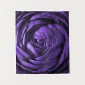 Tenture Tir pourpre de macro de fleur (Devant)