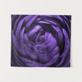 Tenture Tir pourpre de macro de fleur (Devant (Horizontal))