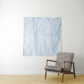 Tenture Tissu bleu art de fond moderne (En situation)