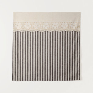 Tenture Tissu dentelle texture textile, motif de fond.