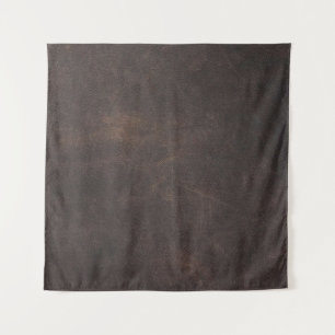 Tenture Tissu en cuir marron scrapbooking