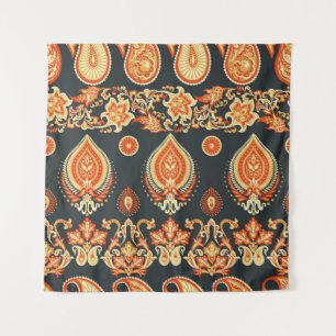 Tenture Tissu ethnique oriental Paisley