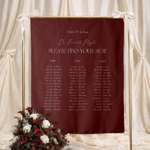 Tenture Tissu pour plan de table de mariage en Bourgogne