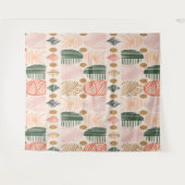 Tenture Tissus de moisissure tribaux des Caraïbes : Boho v (Devant (Horizontal))