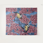 Tenture Tit birds dans le jardin lilas (Devant (Horizontal))