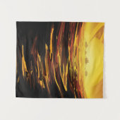 Tenture Titan la plus grande lune de la planète Saturne (Devant (Horizontal))