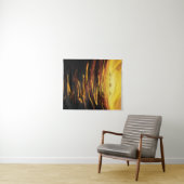 Tenture Titan la plus grande lune de la planète Saturne (En situation (horizontale))