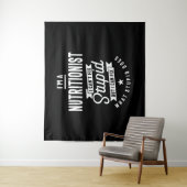 Tenture Titre du poste nutritionniste Cadeau (En situation)