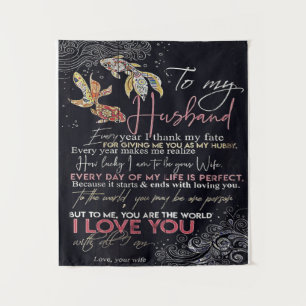 Tenture To My Husband Letter   Best Father's Day Present  