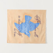 Tenture To Thine Own Self Be True Tapestry (Devant (Horizontal))