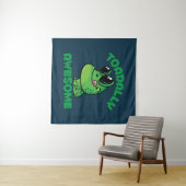 Tenture Toad de Cartoon Joyeux (En situation (horizontale))