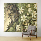 Tenture Toad et Dogwood de style Art nouveau néerlandais (En situation (horizontale))