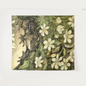 Tenture Toad et Dogwood de style Art nouveau néerlandais (Devant (Horizontal))