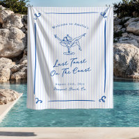 Toast Bleu Dernière Tarte sur la Côte Fantaisiste 