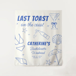 Tenture Toast Fantaisiste à la Fête de Bachelorette sur la