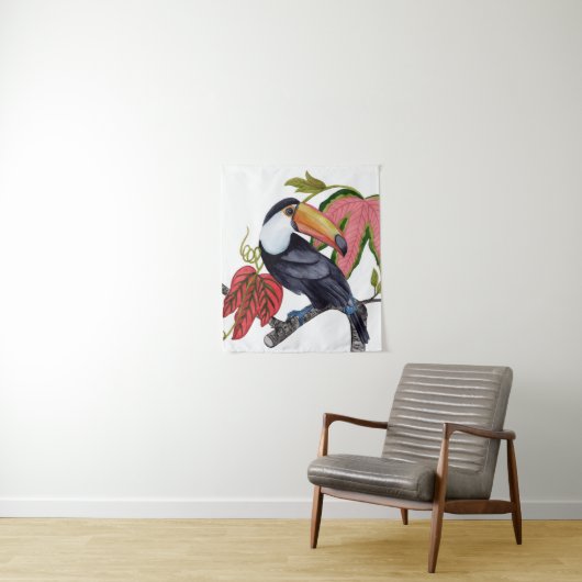 Tenture Toco Toucan (En situation)
