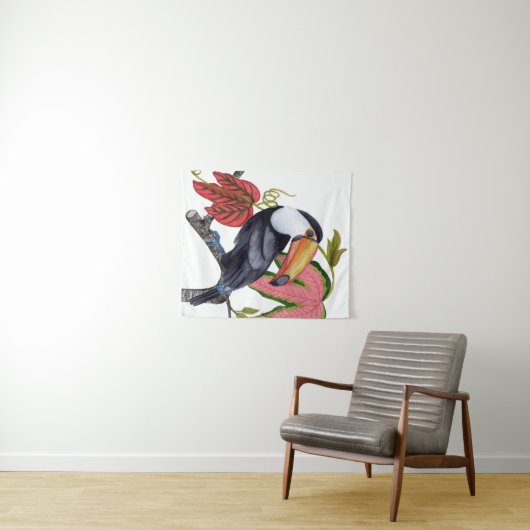 Tenture Toco Toucan (En situation (horizontale))