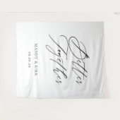 Tenture Together Forever Wedding Backdrop | Ceremony (Devant (Horizontal))