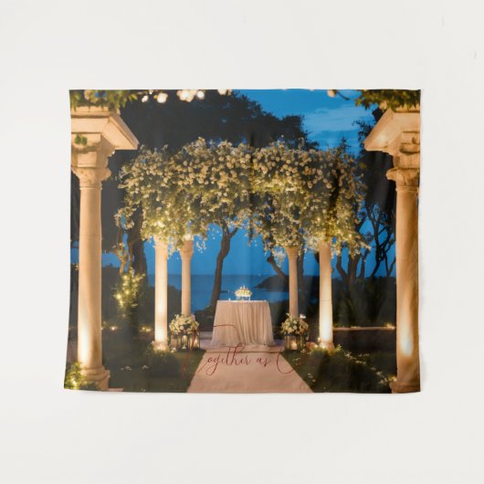 Tenture #TogetherasOneTapestry (Devant (Horizontal))