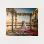 Tenture #TogetherinLove : NotreTapisserieWeddingDay (Devant (Horizontal))