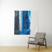 Tenture Toile Abstraite : Texture Art Moderne. (En situation (horizontale))