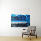 Tenture Toile Abstraite : Texture Art Moderne. (En situation)